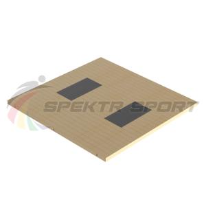 Купить Помост тяжелоатлетический 3х3х0,1м, рез. амортизаторы 1х0,5х0,04м в Тюмени 