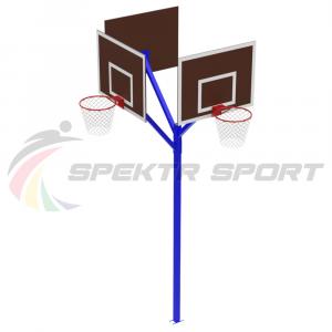 Купить Стойка баскетбольная уличная комбинированная (3 щита) в Тюмени 