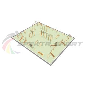 Купить Парковая площадка для Воркаут и WRK 3_76mm в Тюмени 