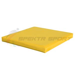 Купить Мат гимнастический 1х1х0,05 материал искожа, плотность 18 кг/м3 в Тюмени 