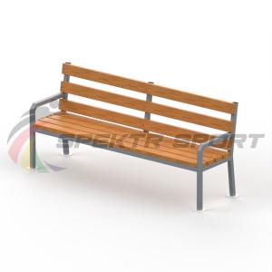 Купить Уличная скамейка со спинкой Дача в Тюмени 