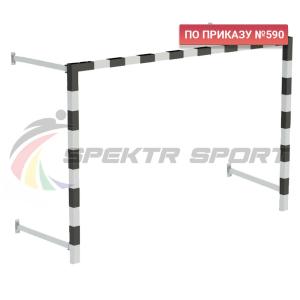 Купить Ворота мини-футбольные складные без сетки 2х3х0,5 м. (к-кт) в Тюмени 
