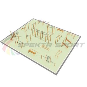 Купить Парковая площадка для Воркаут и WRK 5_76mm в Тюмени 