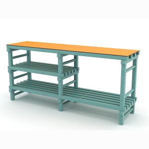 Купить Стол для бассейна, жесткий ПВХ, 1988х554х920 мм в Тюмени 