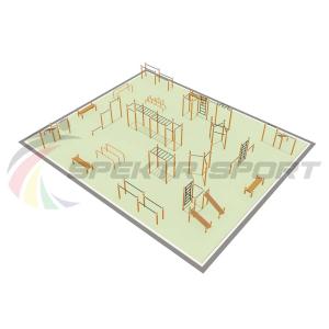 Купить Парковая площадка для Воркаут и WRK 4_76mm в Тюмени 