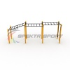 Купить Рукоход Воркаут с изменением высоты SP WRK-25_76mm в Тюмени 