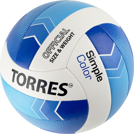 Купить Мяч волейбольный Torres Simple Color любительский р.5 в Тюмени 