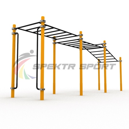 Купить Рукоход Воркаут с изменением высоты SP WRK-25_76mm в Тюмени 